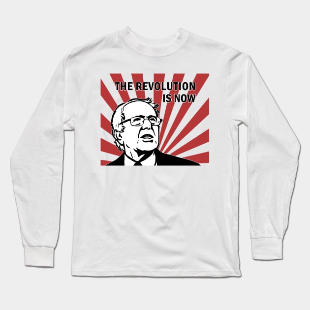 Barnie Sanders Long Sleeve T-Shirt by valentinahramov